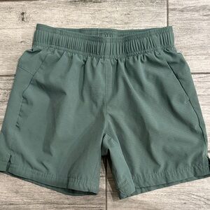 All in Motion
Boys Athletic Shorts in Sage Green